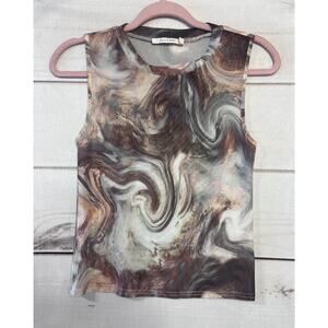 Ellison Top Size SM Sheer Lightweight Stylish